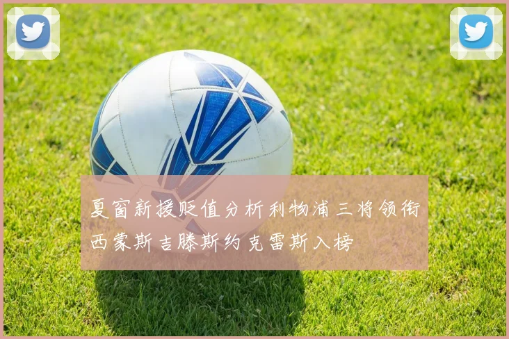 夏窗新援贬值分析利物浦三将领衔西蒙斯吉滕斯约克雷斯入榜